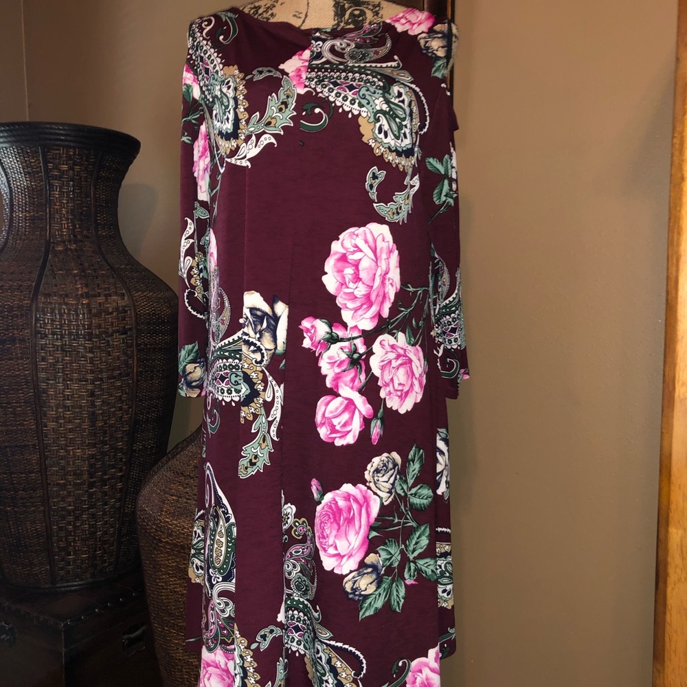 5/$25 Floral Pattern Dress